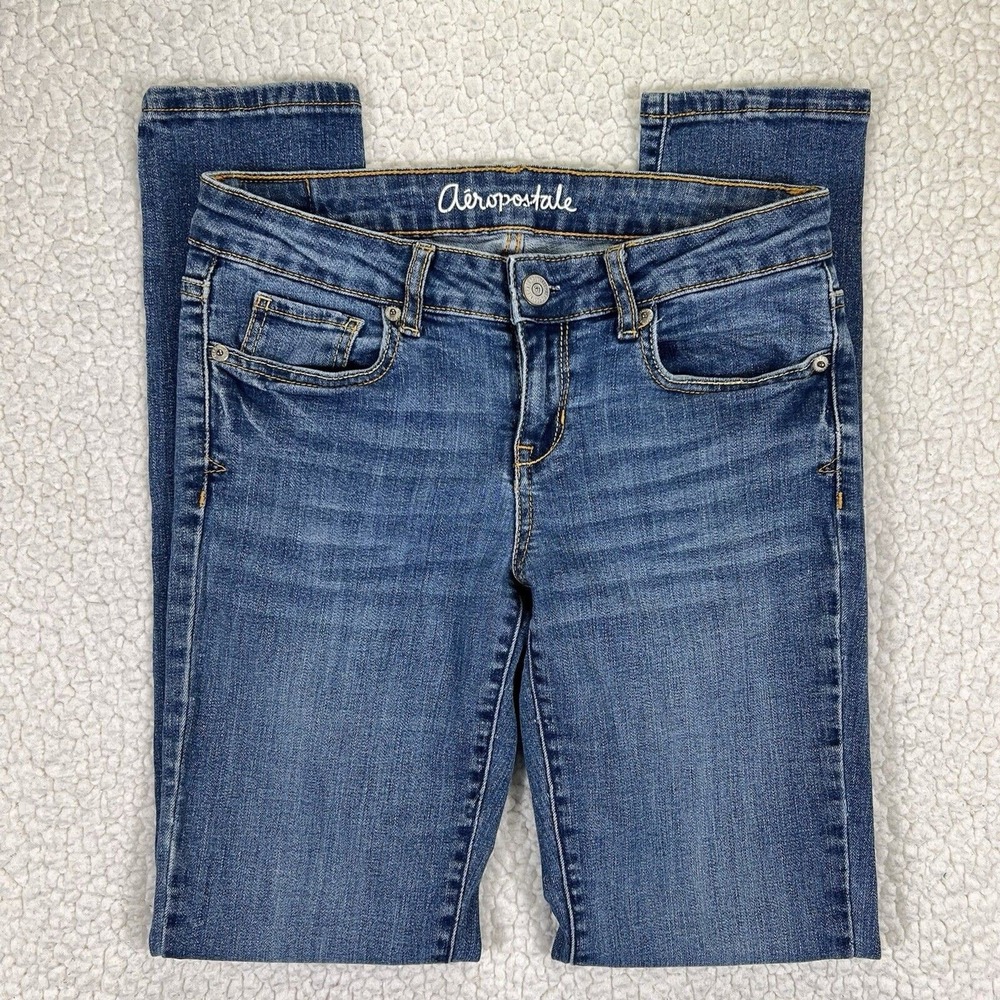 Aeropostale Lola Jegging Jeans Women's‎ 6 (28x30) Skinny Stretch Casual Y2K